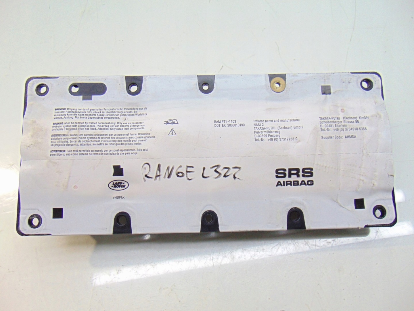 airbag ginocchia RANGE ROVER VOGUE 7H42-042A00-AA