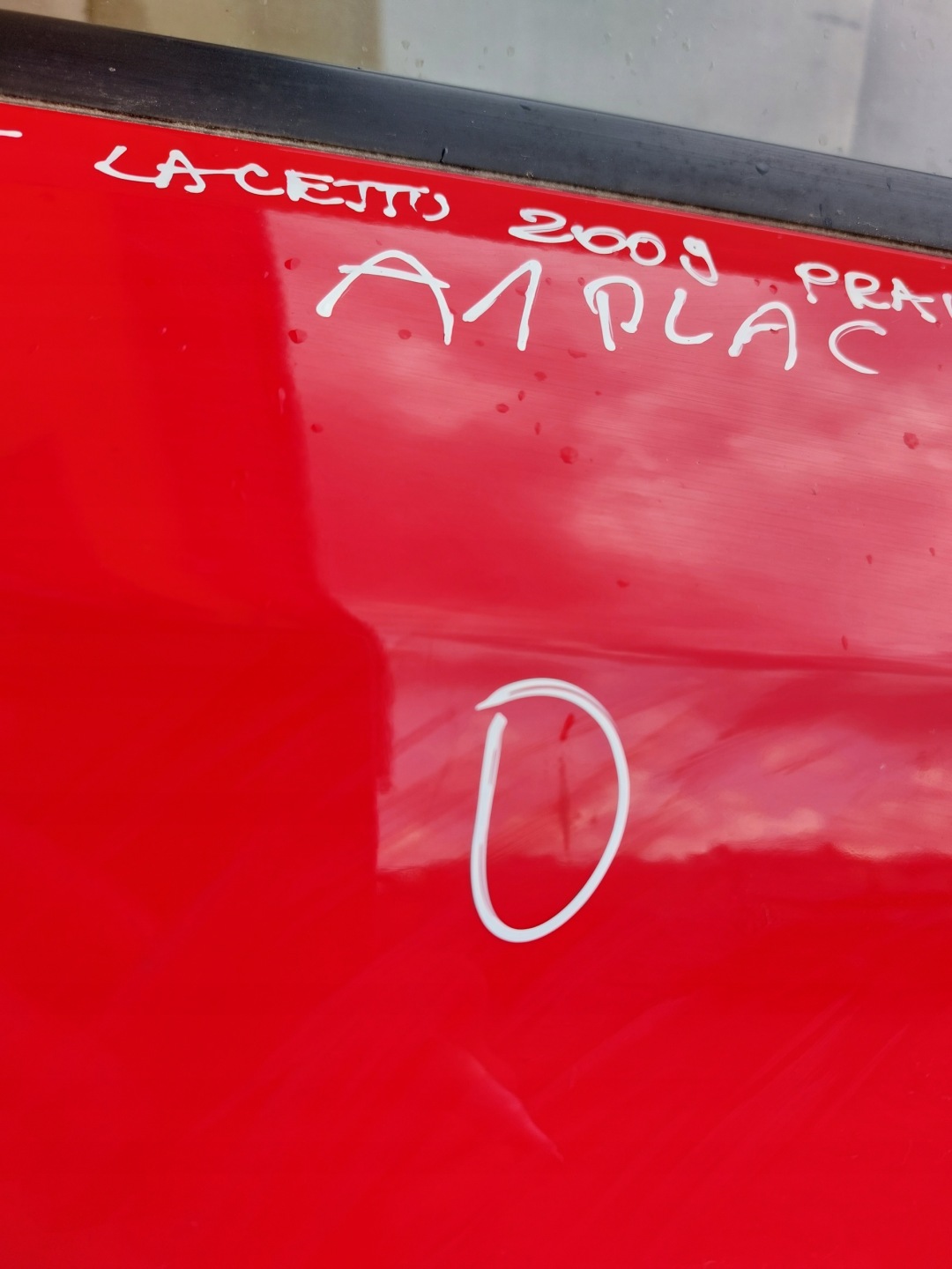 CHEVROLET LACETTI sedan door right rear.