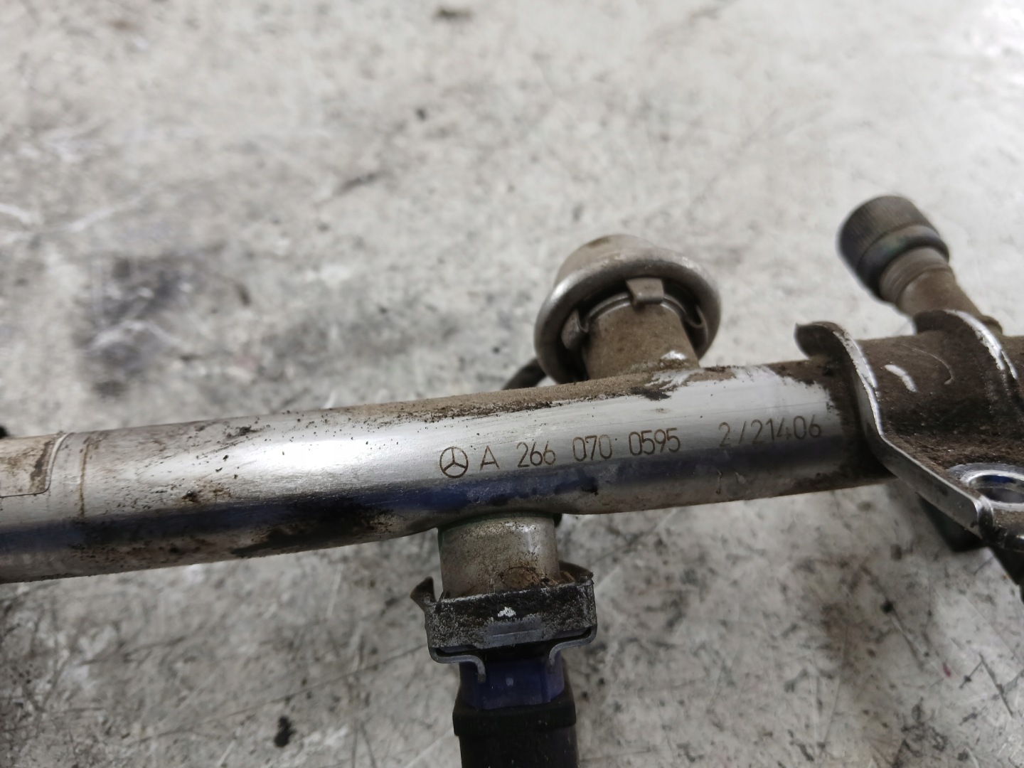 MERCEDES W169 1.7 rampe injection A2660700395