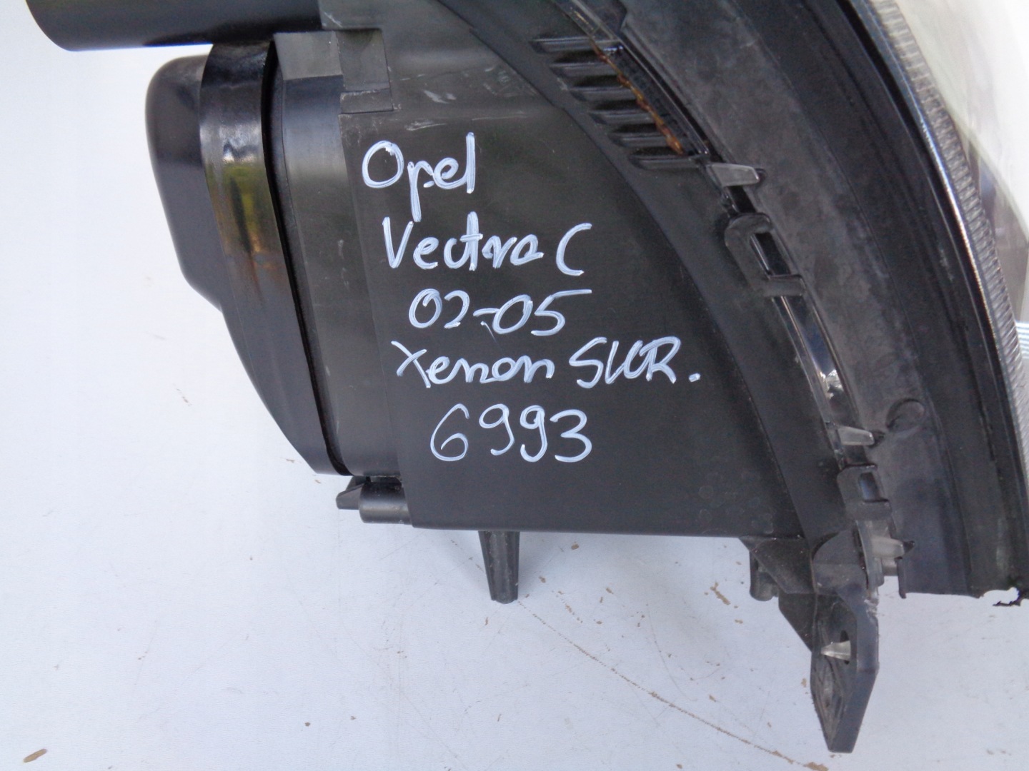 light right REFLEKTOR OPEL VECTRA C 02-05 XENON positioning