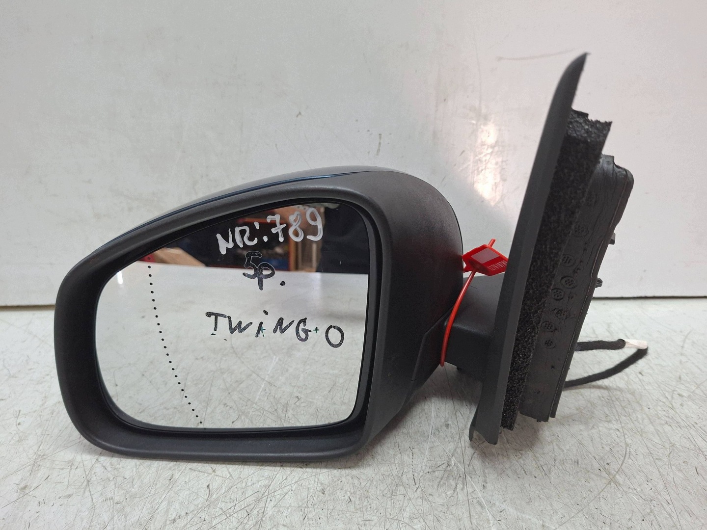 mirror left 5 vertical RENAULT TWINGO III 2014