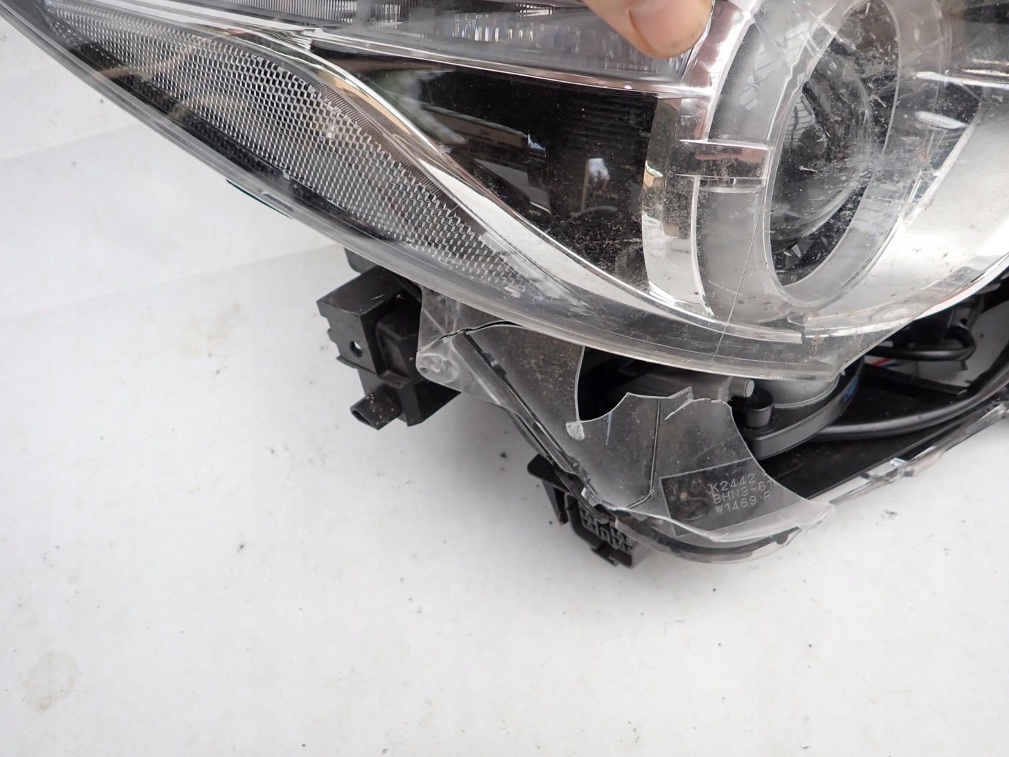 MAZDA 3 III 13-16 light front front right