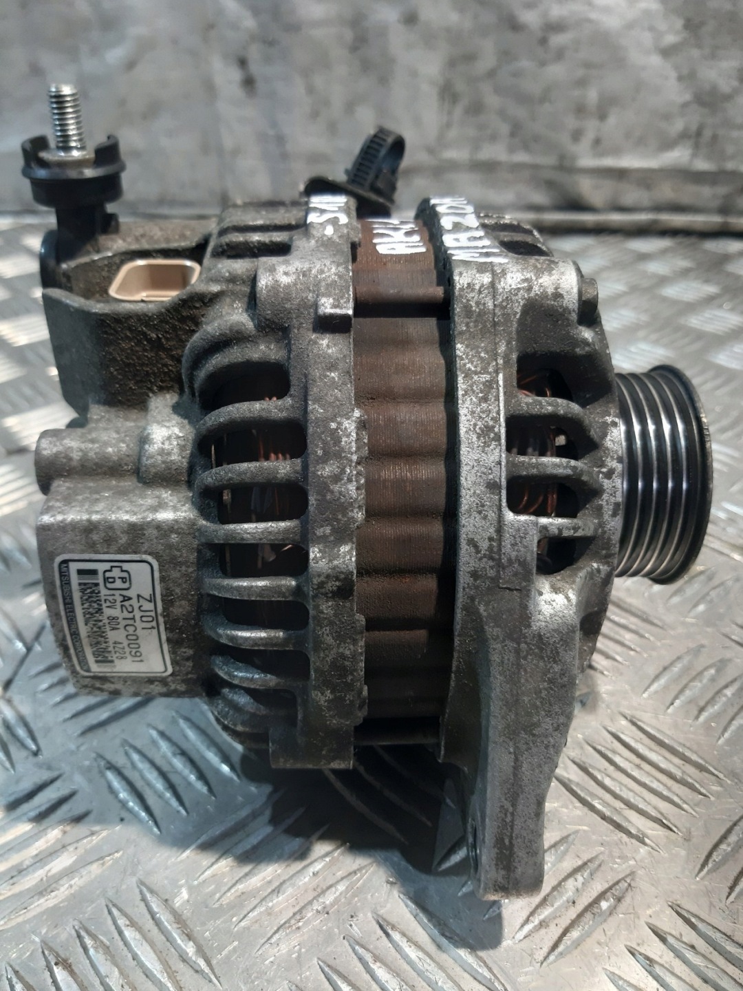 ALTERNATOR 12V 80A MITSUBISCI OE A2TC0091 MAZDA 3 III BK 1.6B