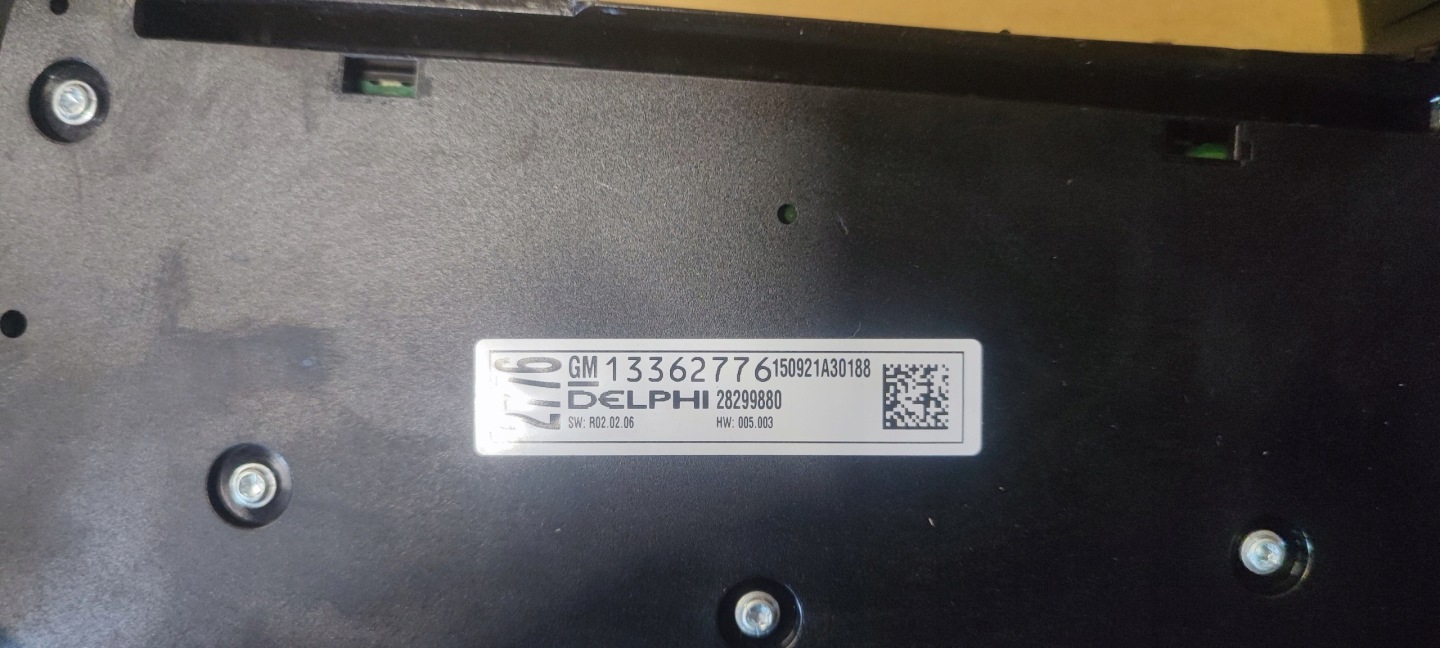 OPEL MERIVA B control panel RADIEM ECO CD400 SPRAWNY