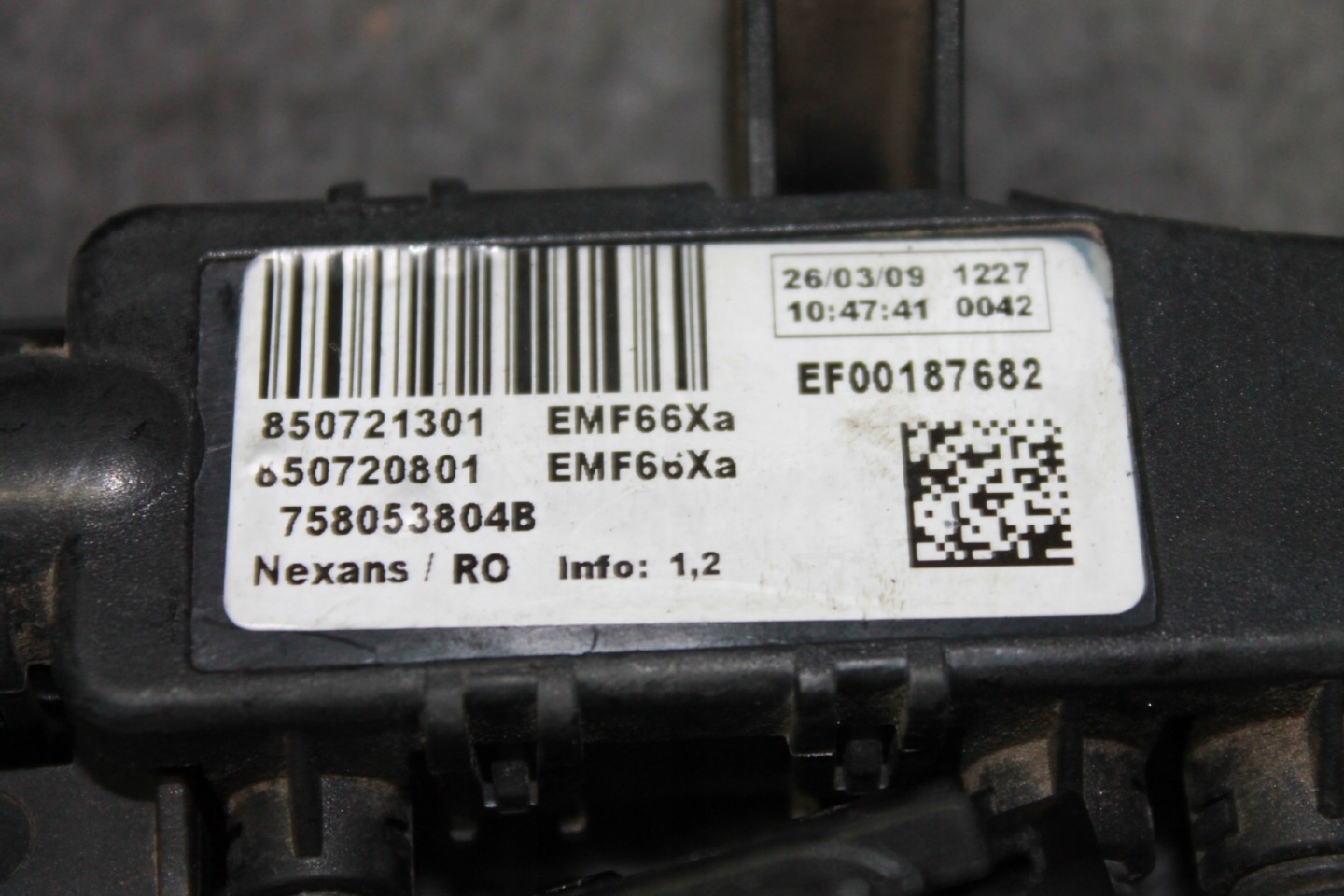 BMW E81 E82 E87 E88 E90 X1 E84 1.8D N47 köteg motor kábel - 8507213