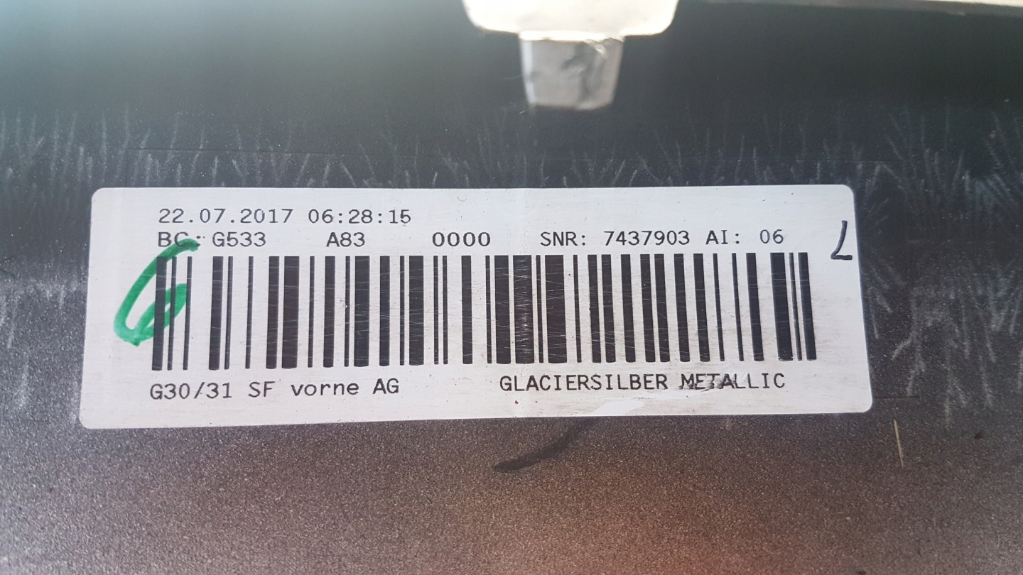 Frontstoßstange BMW SERIA 5 G30 G31
