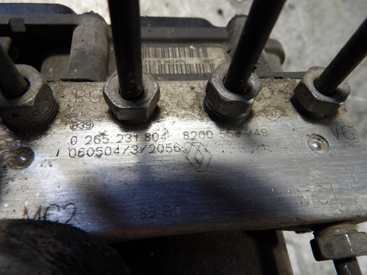Renault Clio III pompa ABS 1,5DCI 8200559749 0265231804