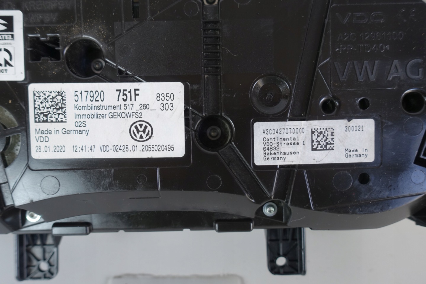 dials dials VW SPORTSVAN 0KM 517920751F