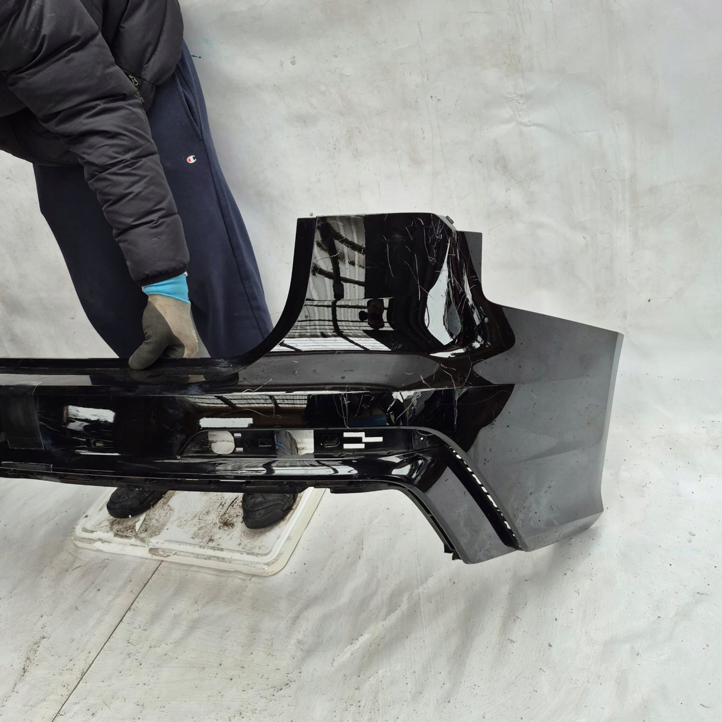 AUDI A6 C8 4K KOMBI S-LINE 18-25 bumper rear part rear