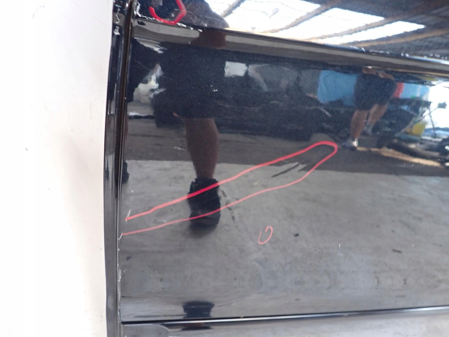 FORD GALAXY II 2 MK2 06-15 door rear part rear. left