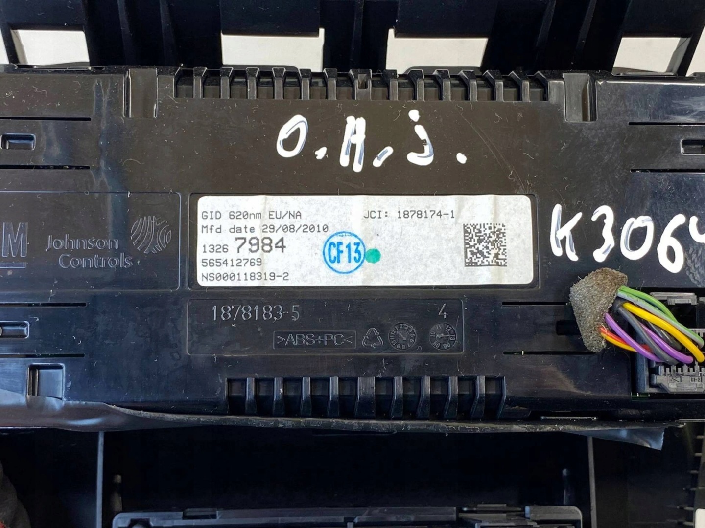 display Opel Astra J 2010 13267984