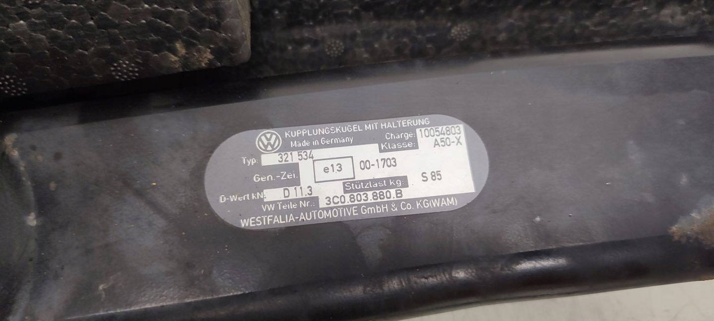 tow VW Passat B6 2,0 TDI kombi