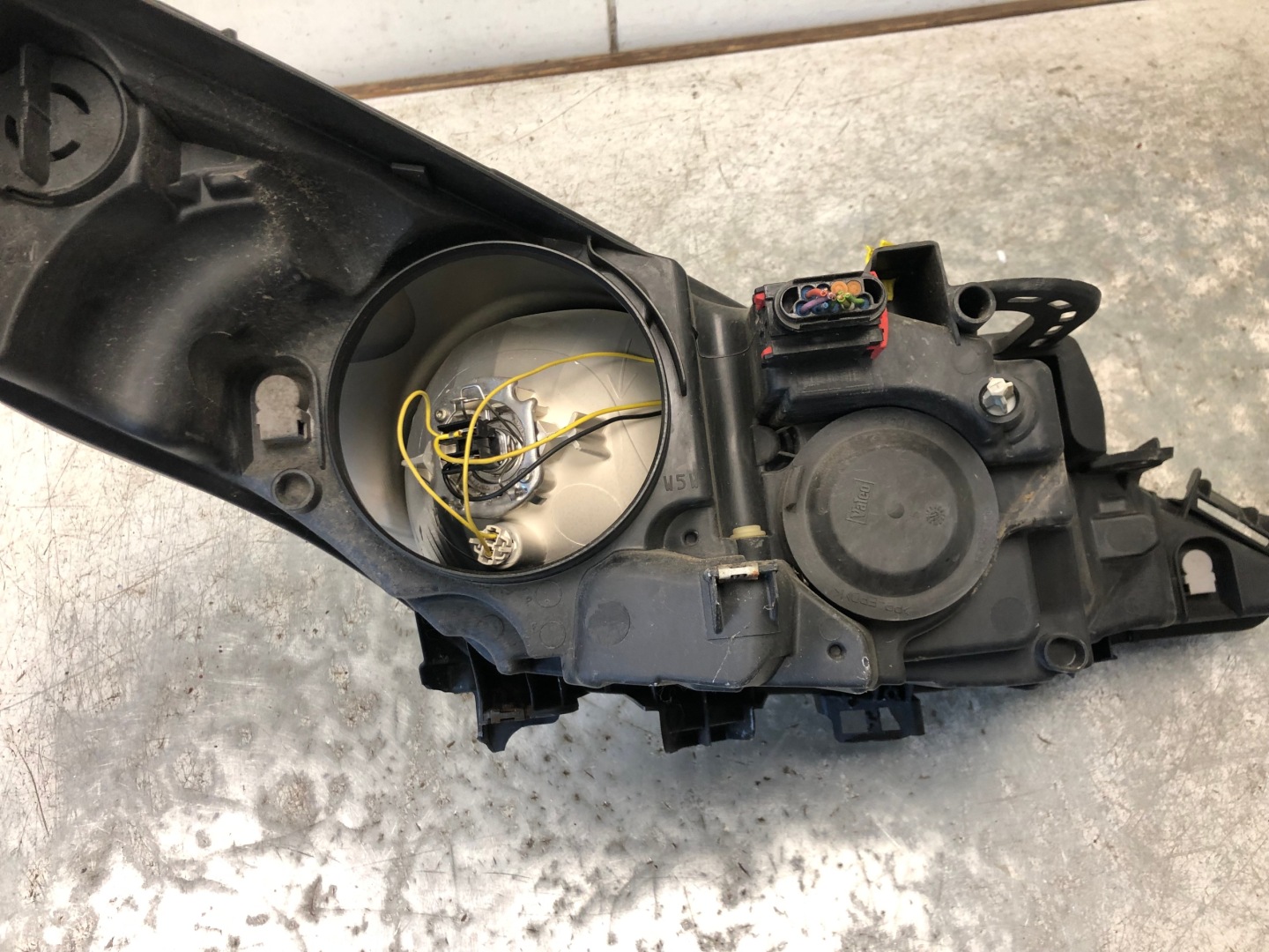 light left front PEUGEOT 207 9649986280