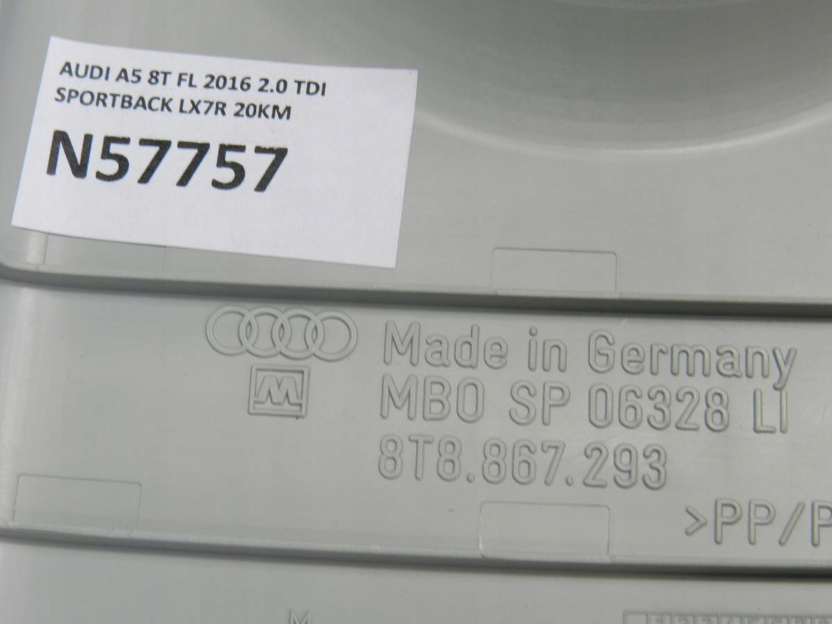 AUDI A5 8T cover SLUPKA left 8T8867293