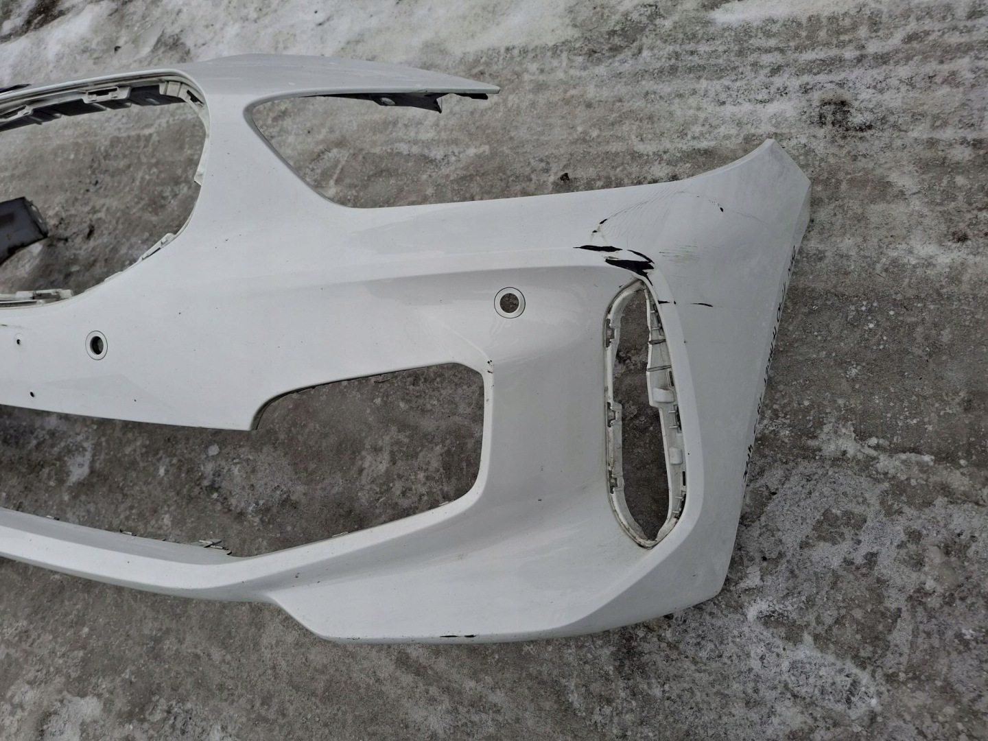 front bumper BMW 1 F40 m-packet 2019R->