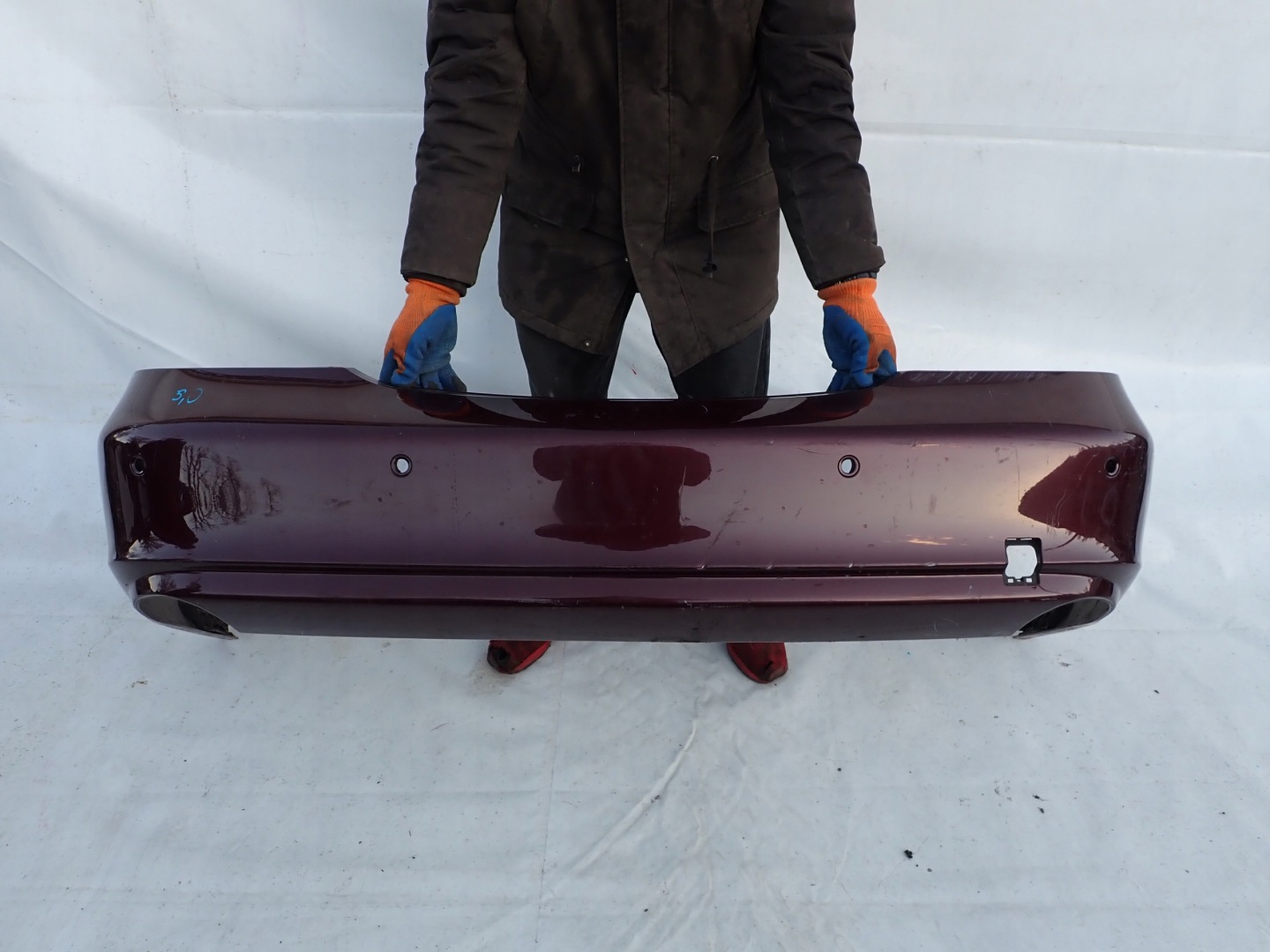 MERCEDES CLS C219 W219 04-08 bumper rear part rear PDC