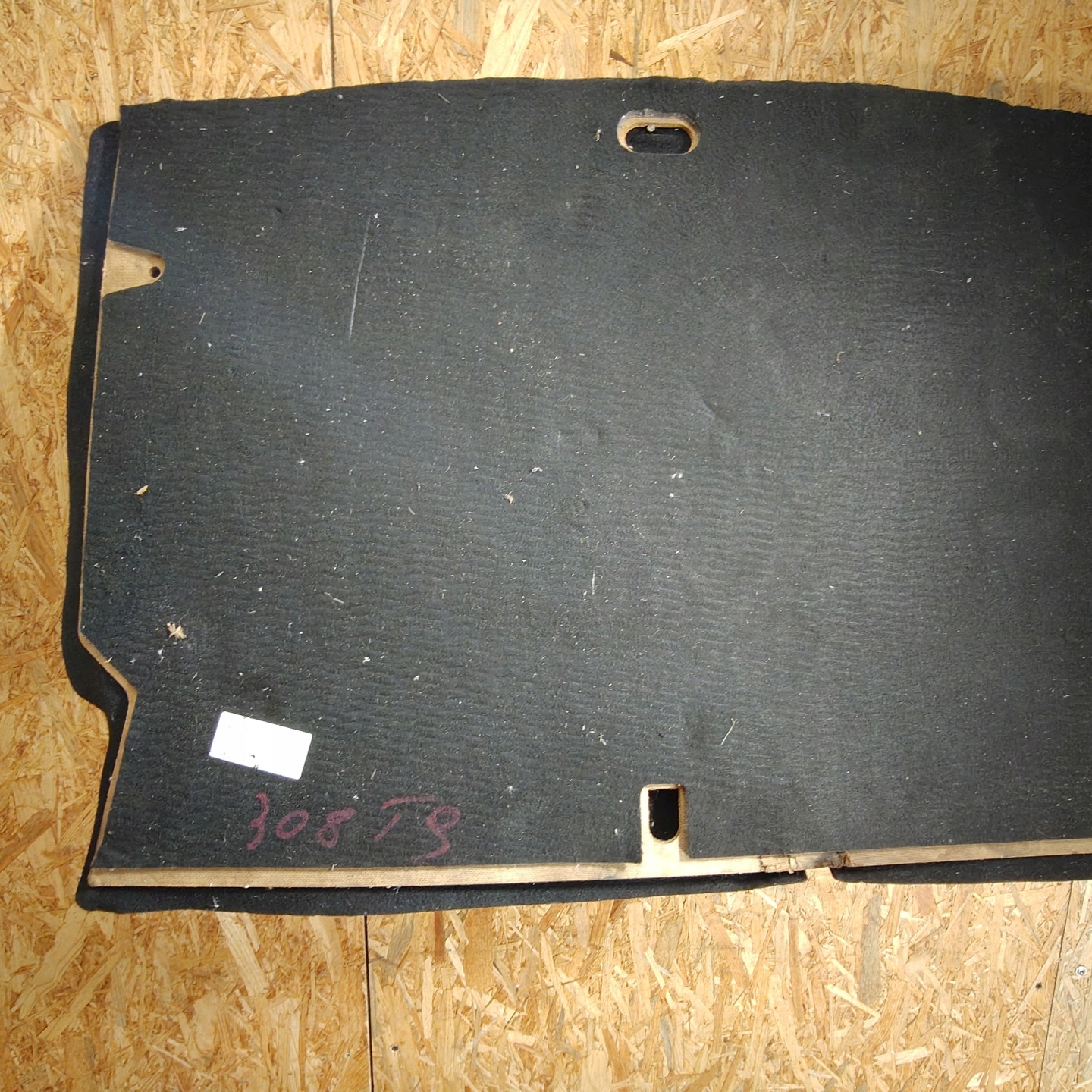 carpet boot rear part PEUGEOT 308 T9 II HB