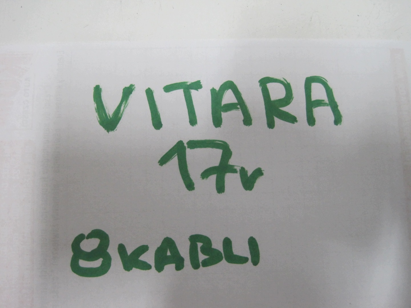 Spiegel links SUZUKI VITARA III 17R 8 Kabel