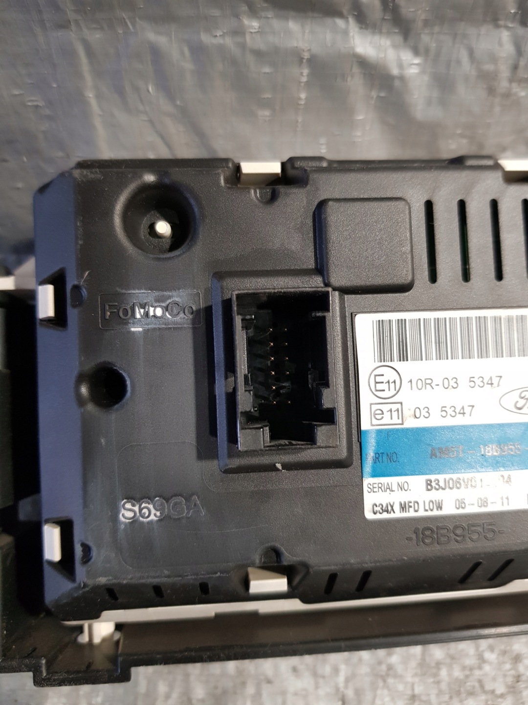 display FORD FOCUS MK3 OE AM5T-18B955-AG
