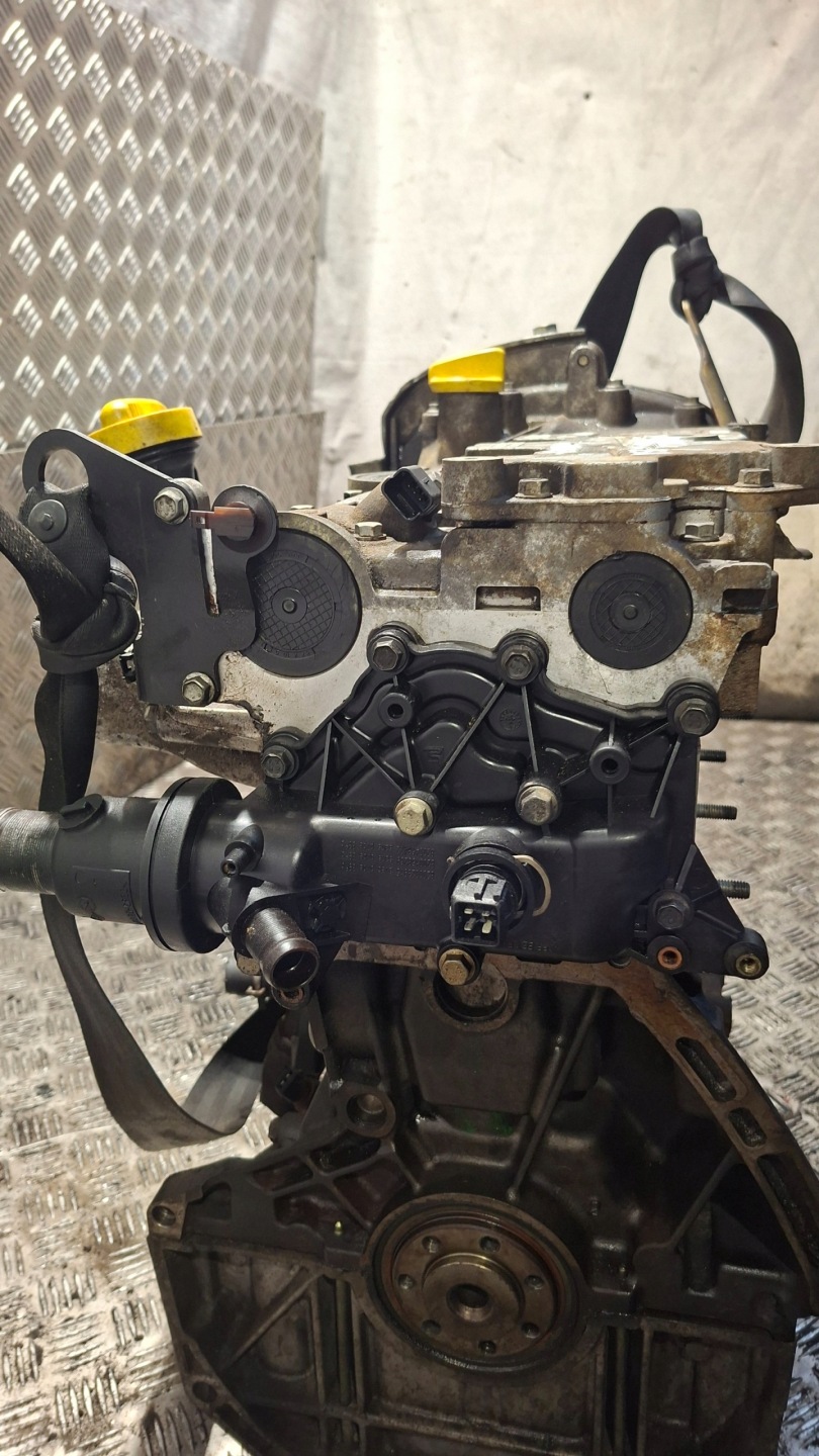 engine unprotected pillar RENAULT CLIO III 1.6