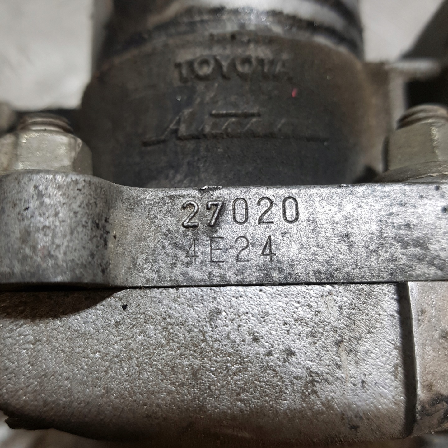 throttle flap TOYOTA COROLLA VERSO 2.0 D