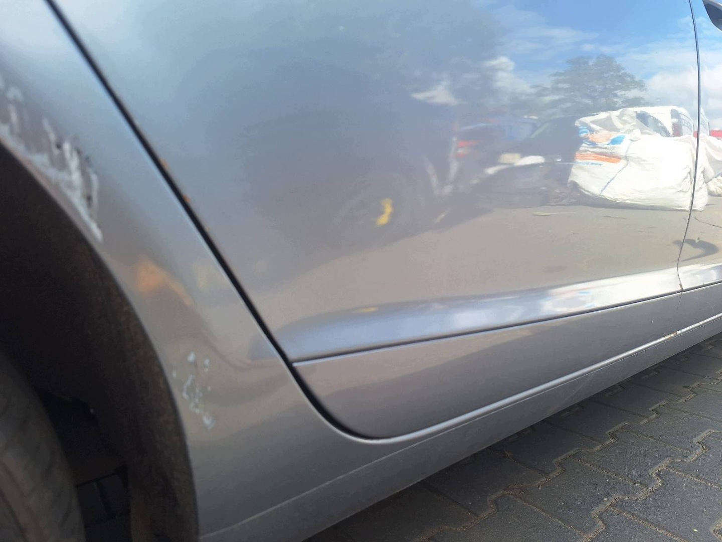 door complete right rear part AUDI A6 C6 KOMBI LY7H