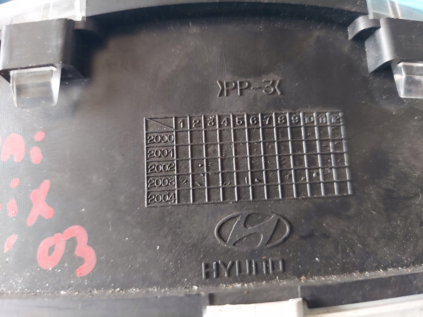 dials clock HYUNDAI MATRIX 1.8 B YLB144