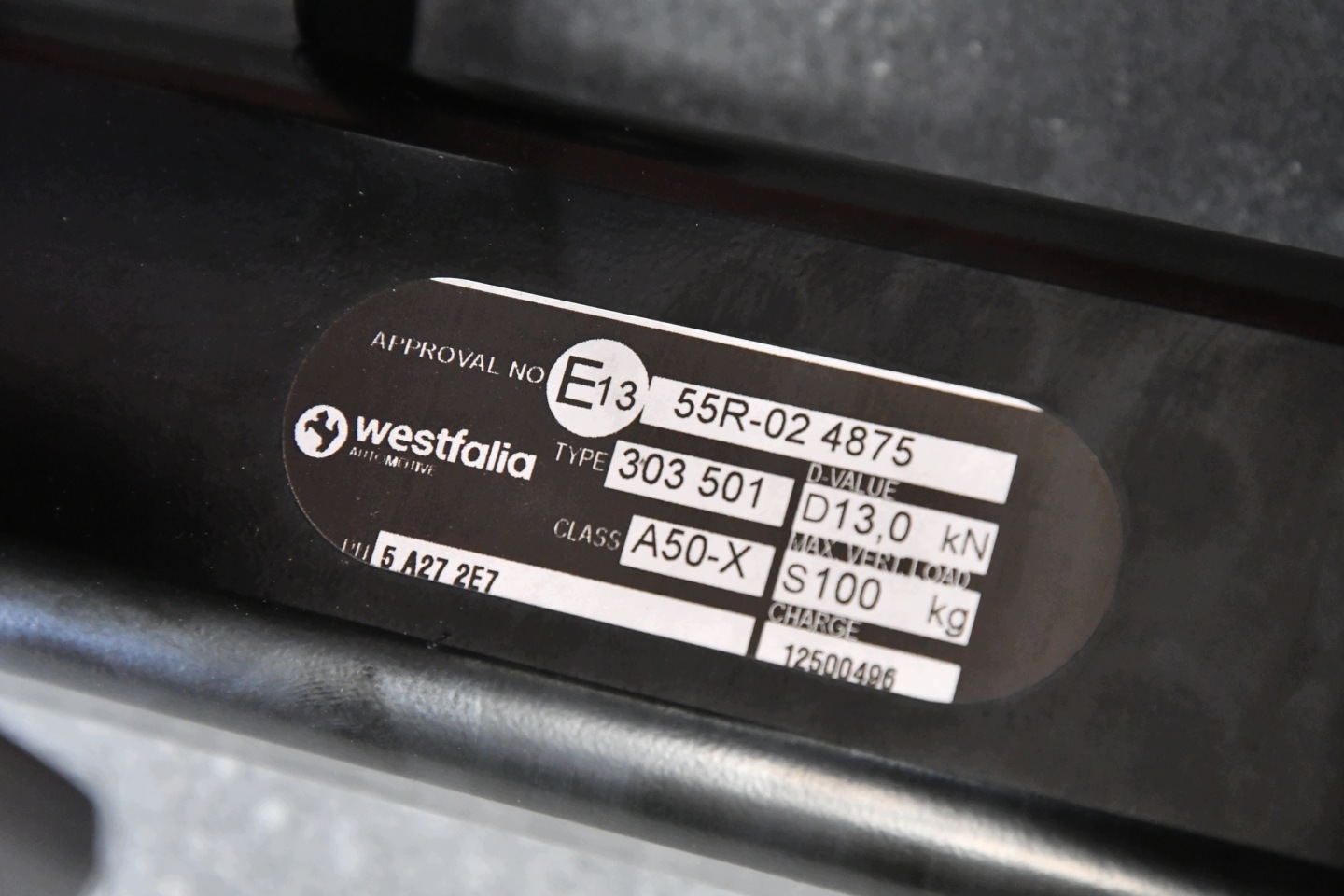 tow electrical BMW X3 G45 original 1357km