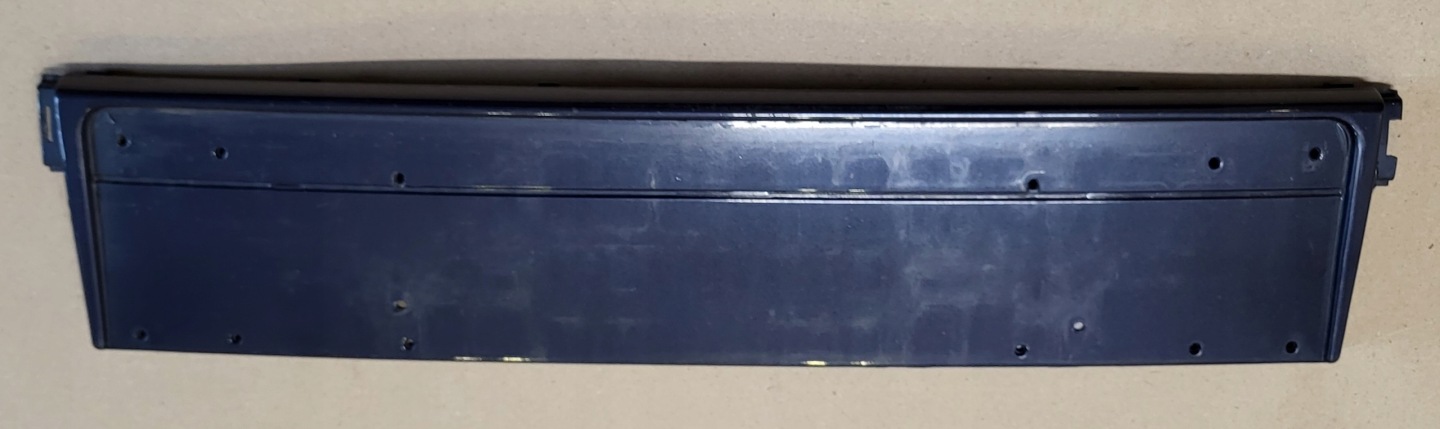 pad moulding below TABLCE registration front frame BMW 5 E39 TOLEDOBLAU