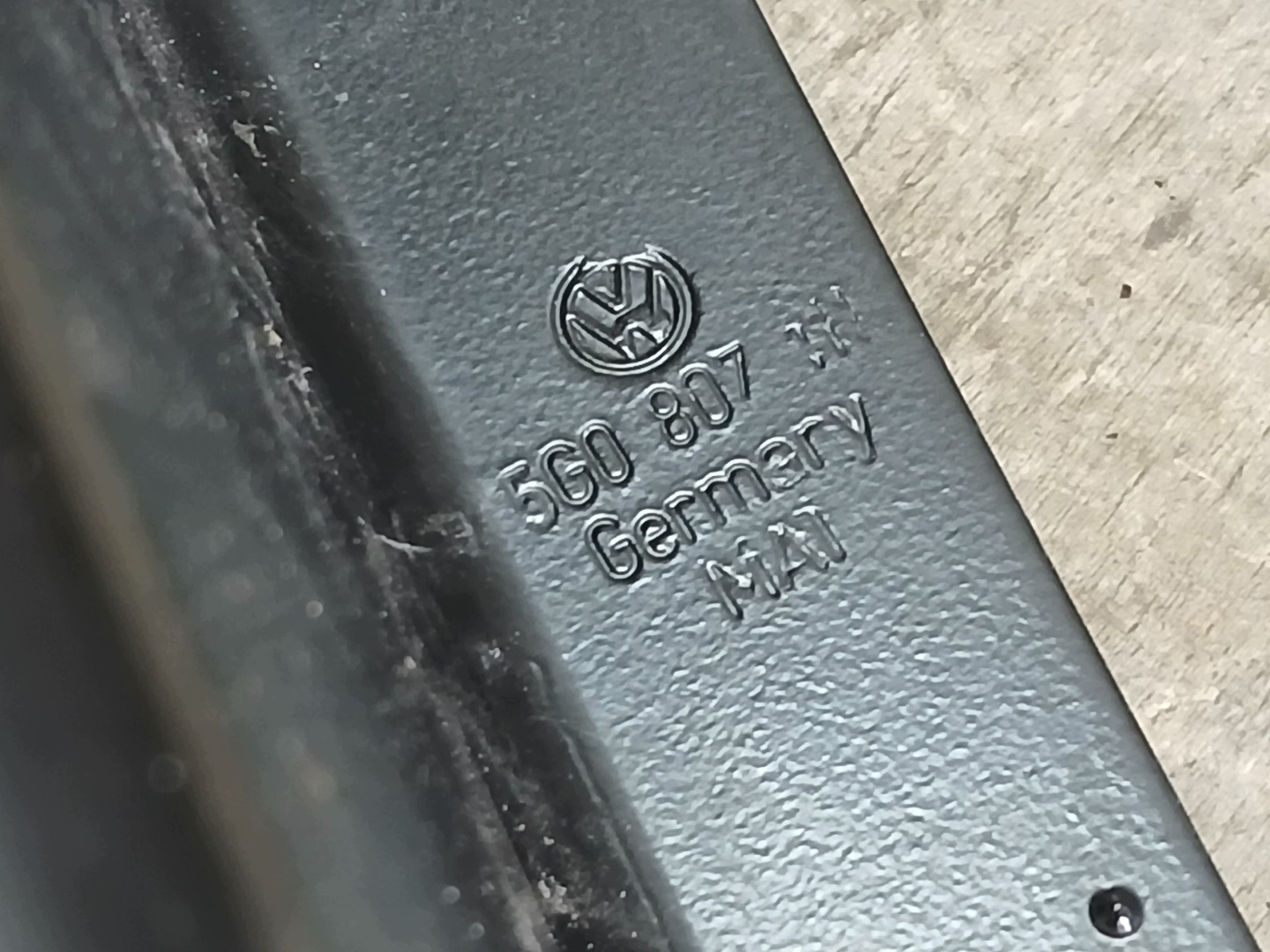 bumper support front VW GOLF VII 7 5G LIFT 17- 5G0807