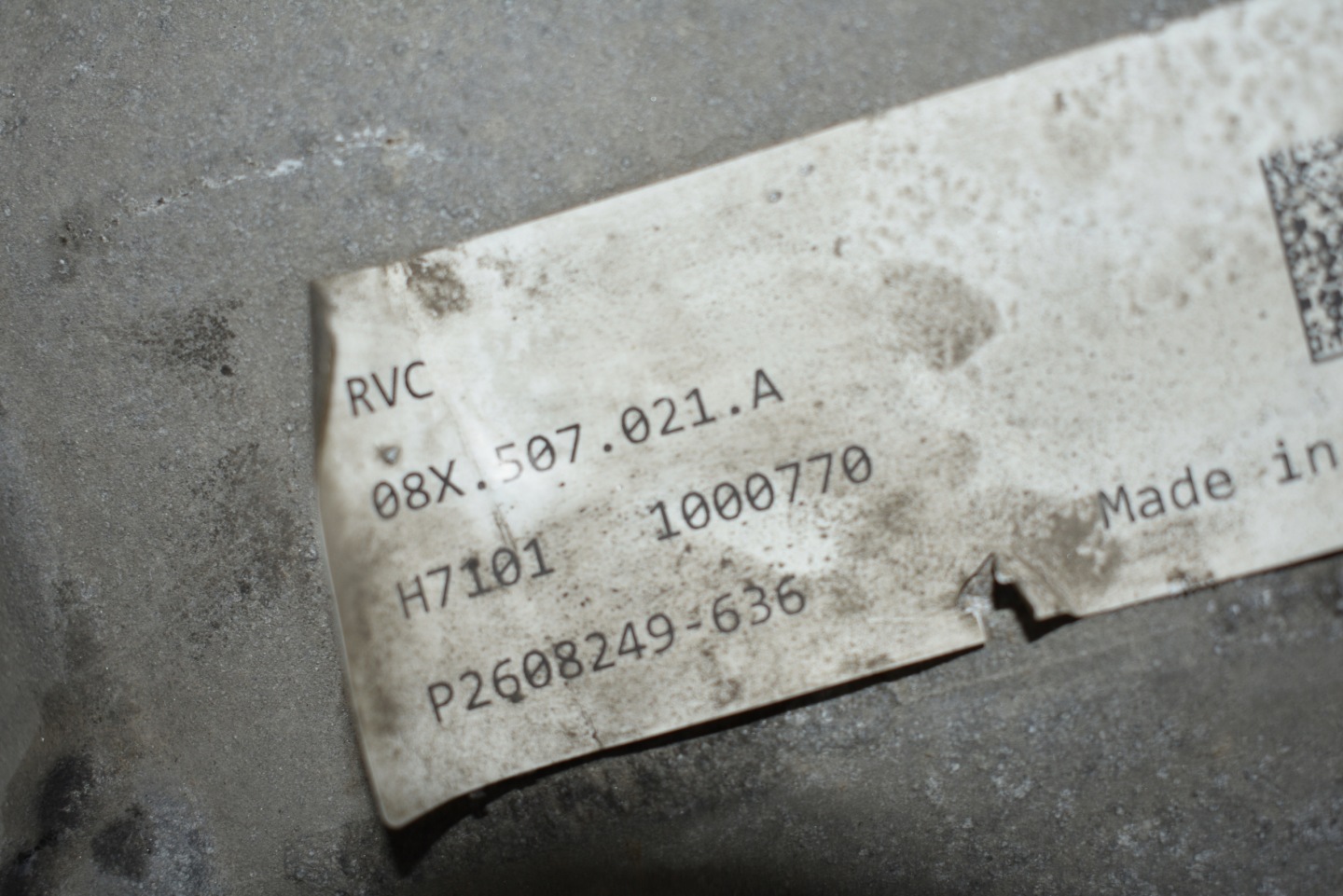 differential rear part rear diff PORSCHE PANAMERA 971 A 1