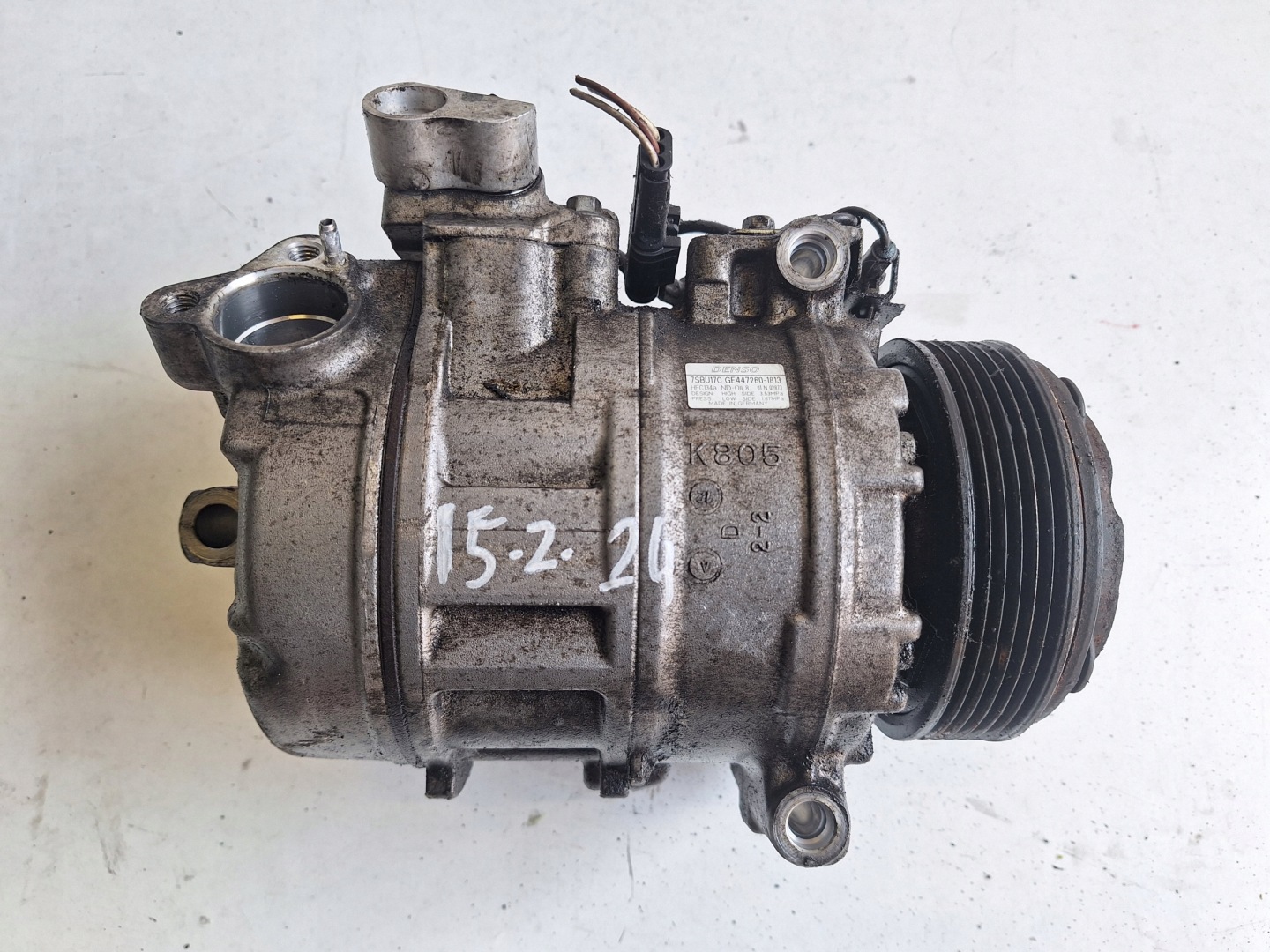 BMW compressor; compressor AC 447260-1813 DENSO