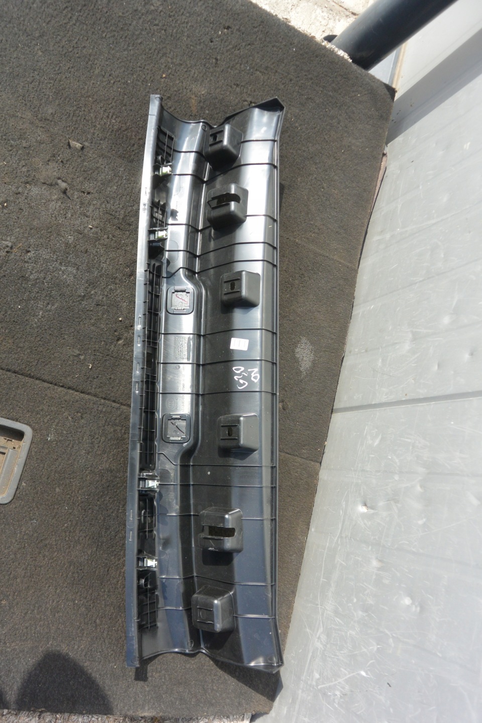 cover KRAWEDZI boot rear part cap BMW 5-SERIA G30