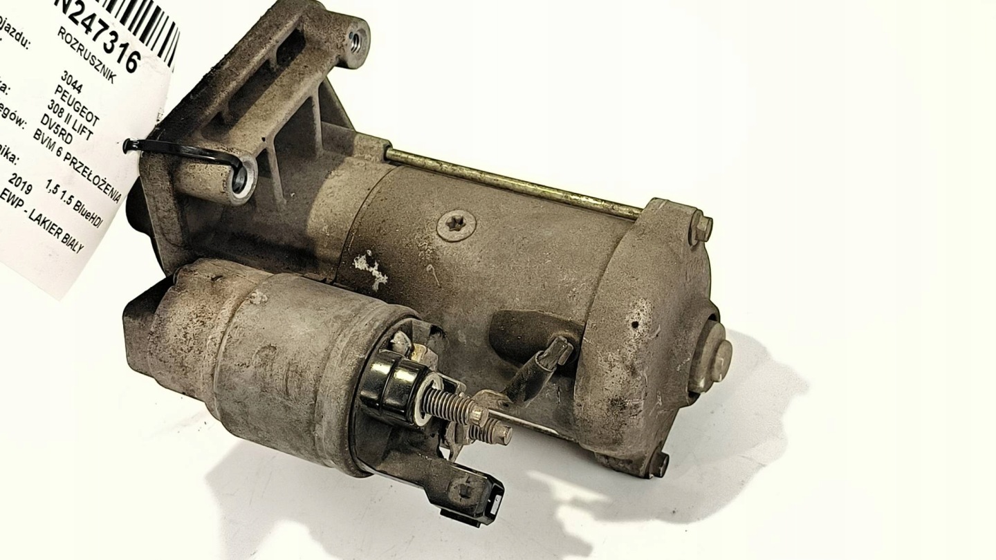 starter 9832577880 PEUGEOT 308 II LIFT