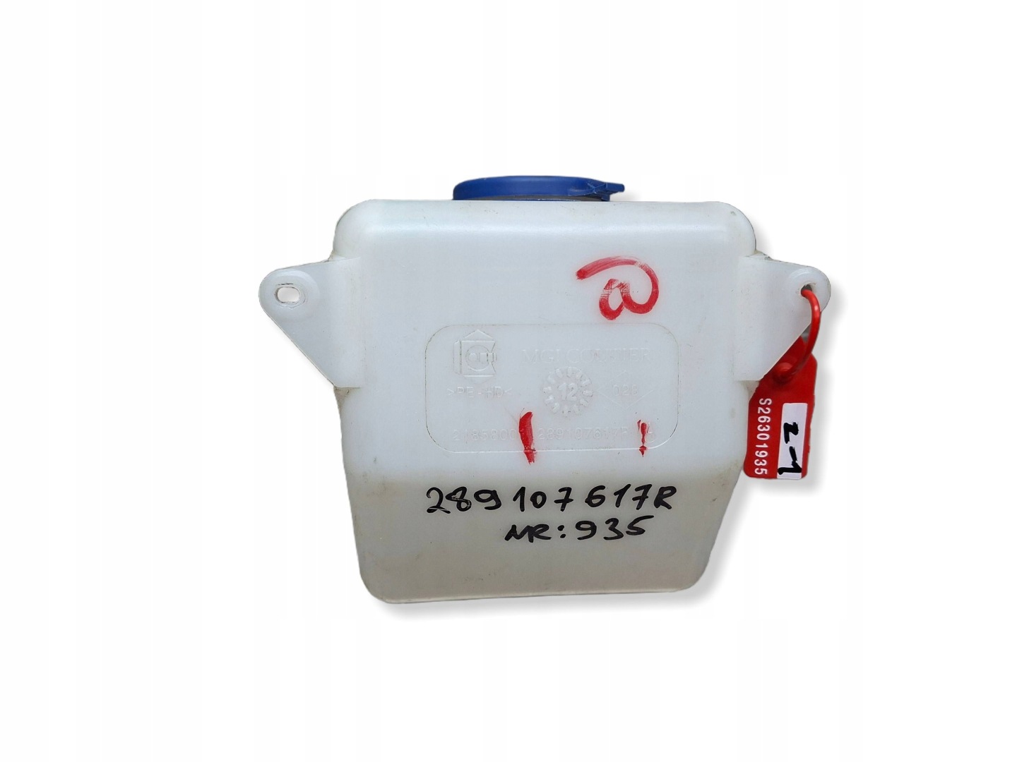 washer fluid tank 289107617R RENAULT TWIZY 2013