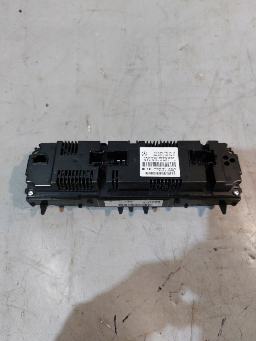 PANEL Bouches buses Climatisateur air conditionné MERCEDES W212