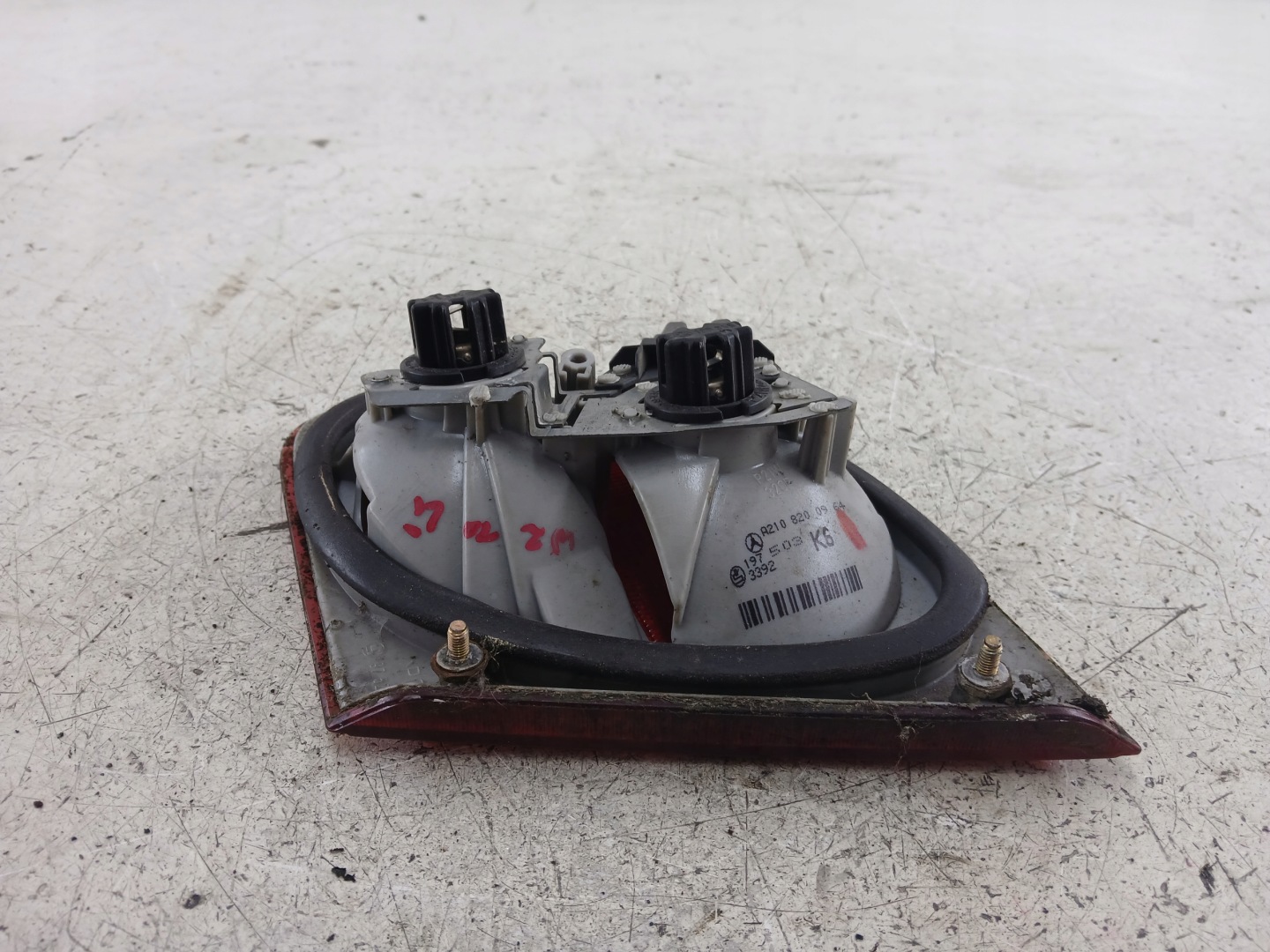 MERCEDES W210 light left rear part trunk door A2108200964
