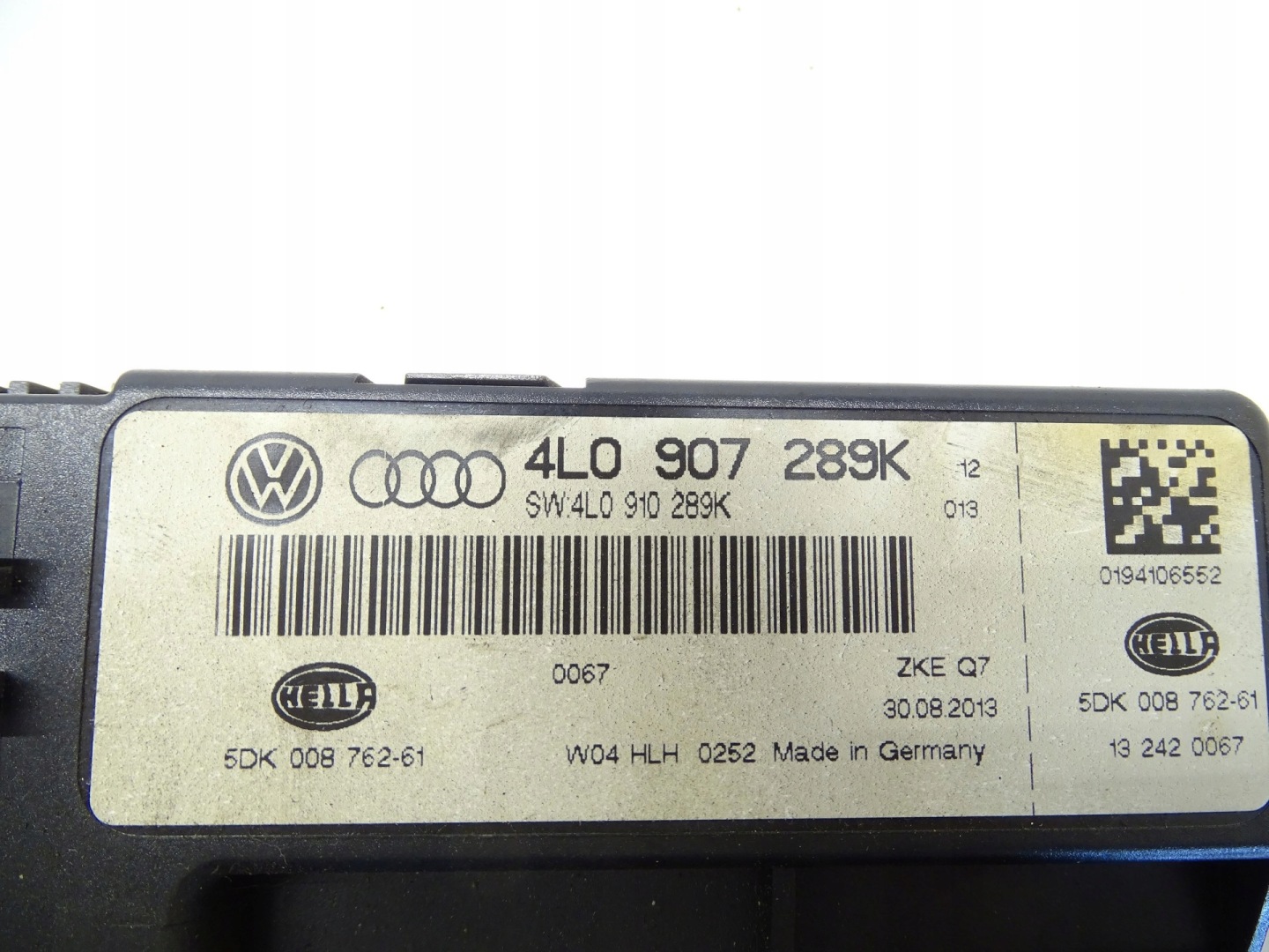 modul Computer Bedienteil lichte REFLEKTOROW LED AUDI Q7 4L 4L0907289K