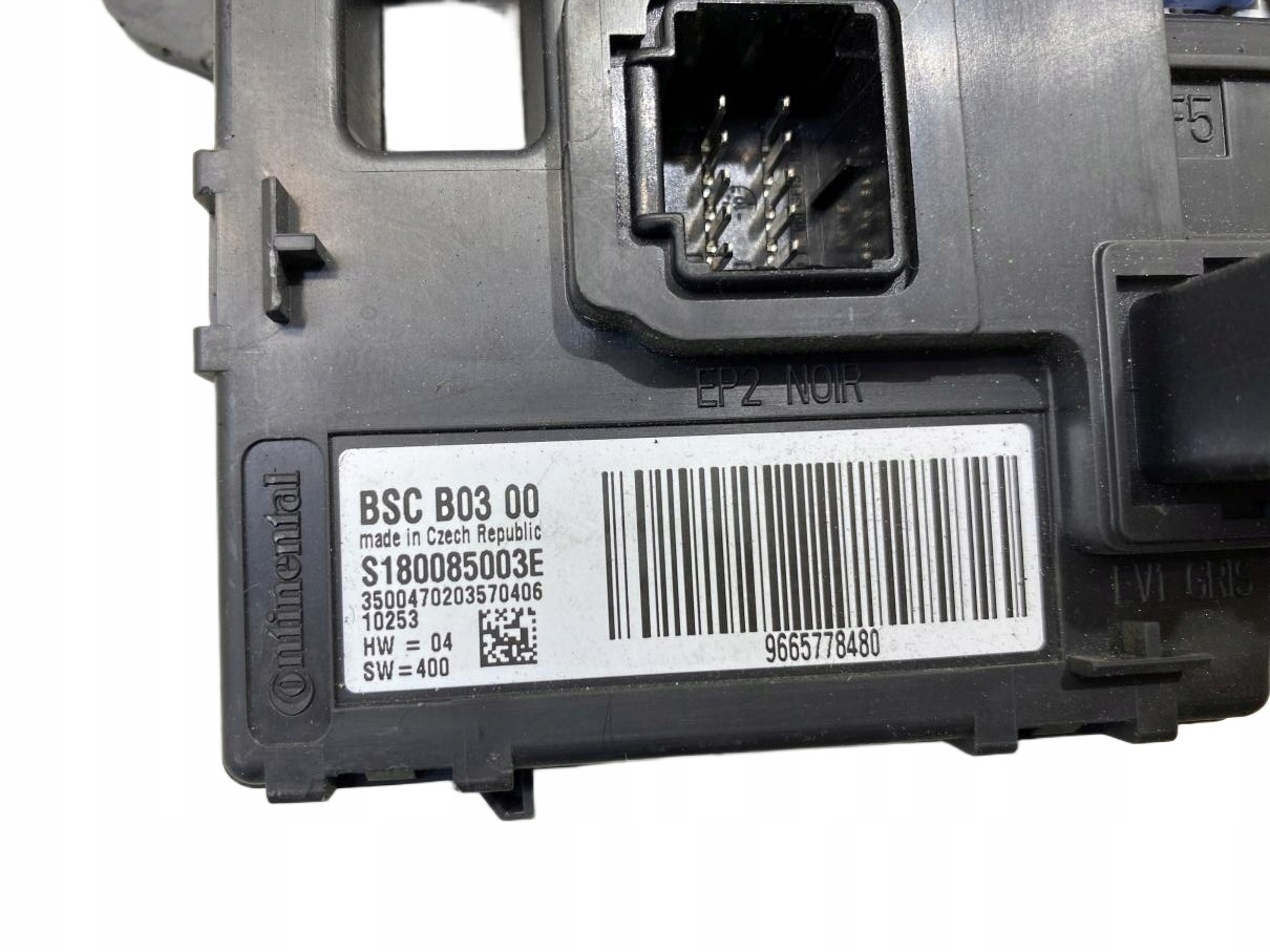 modulo BCS PEUGEOT 5008 e 1.6 THP 9665778480