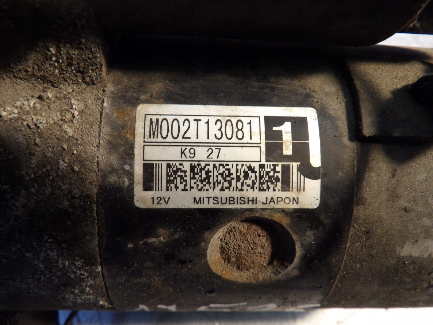 Peugeot 206 starter M002T13081