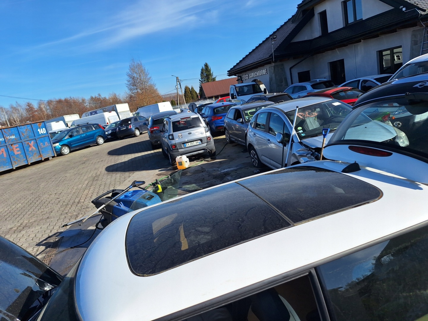 MINI ONE COOPER R50 R53 dach PANORAMA Schiebedach Motor