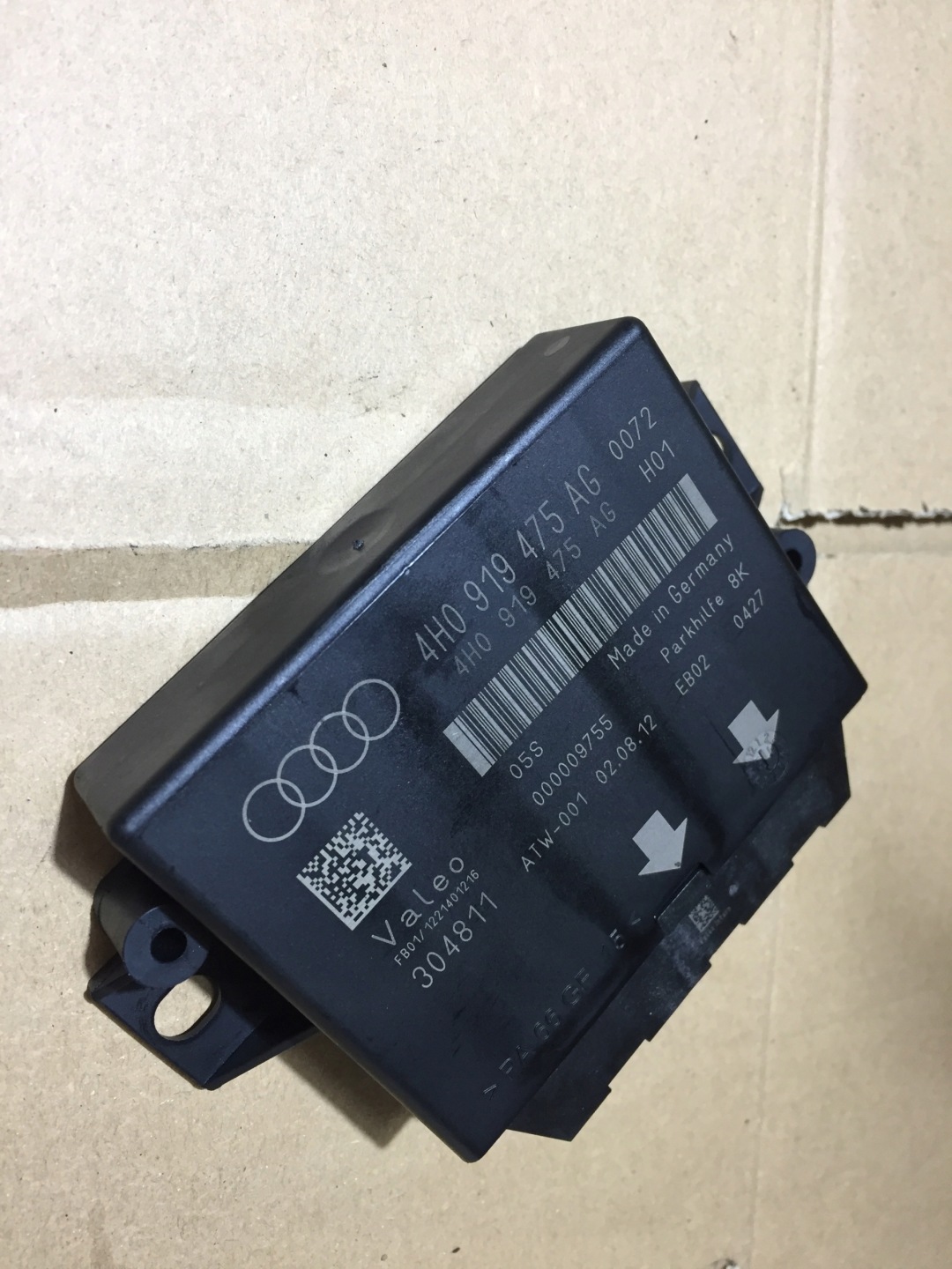 AUDI A6 C7 module control unit of the parking 4H0919475AG