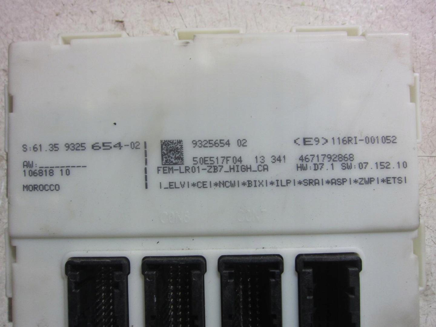 BMW F30 328 X3 control unit computer of the engine 8626171
