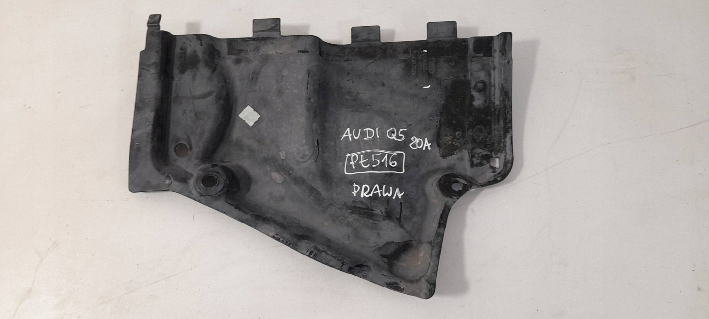 Audi Q5 SQ5 FY cover front chassis right 80A825202A (PL516)