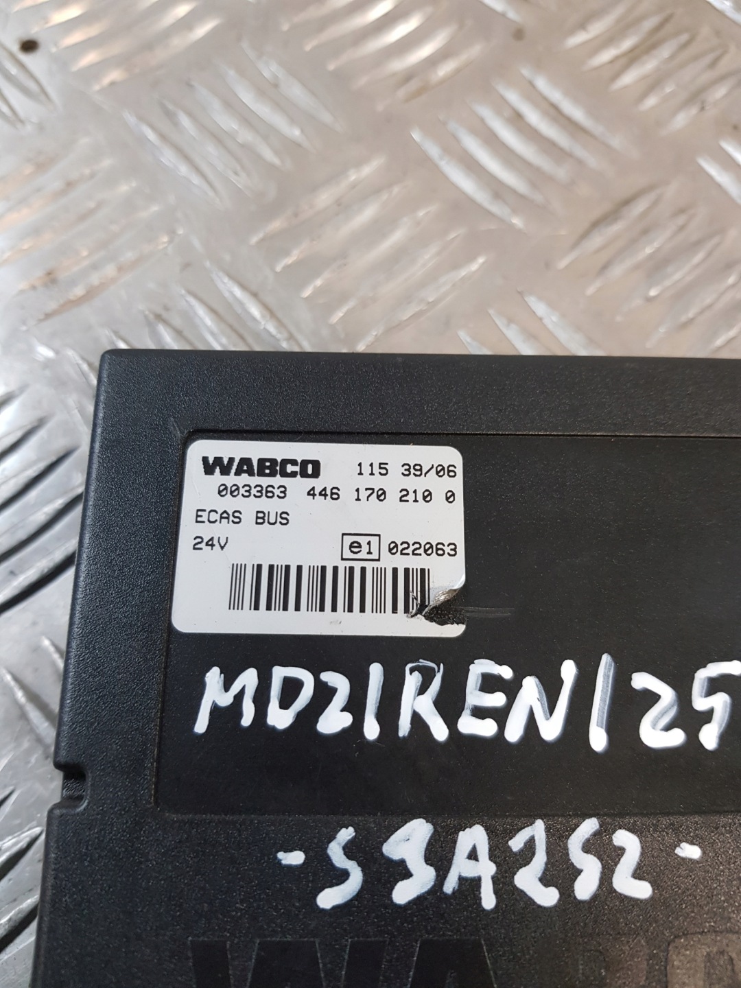 control unit WABCO ECAS BUS 4461702100 24V