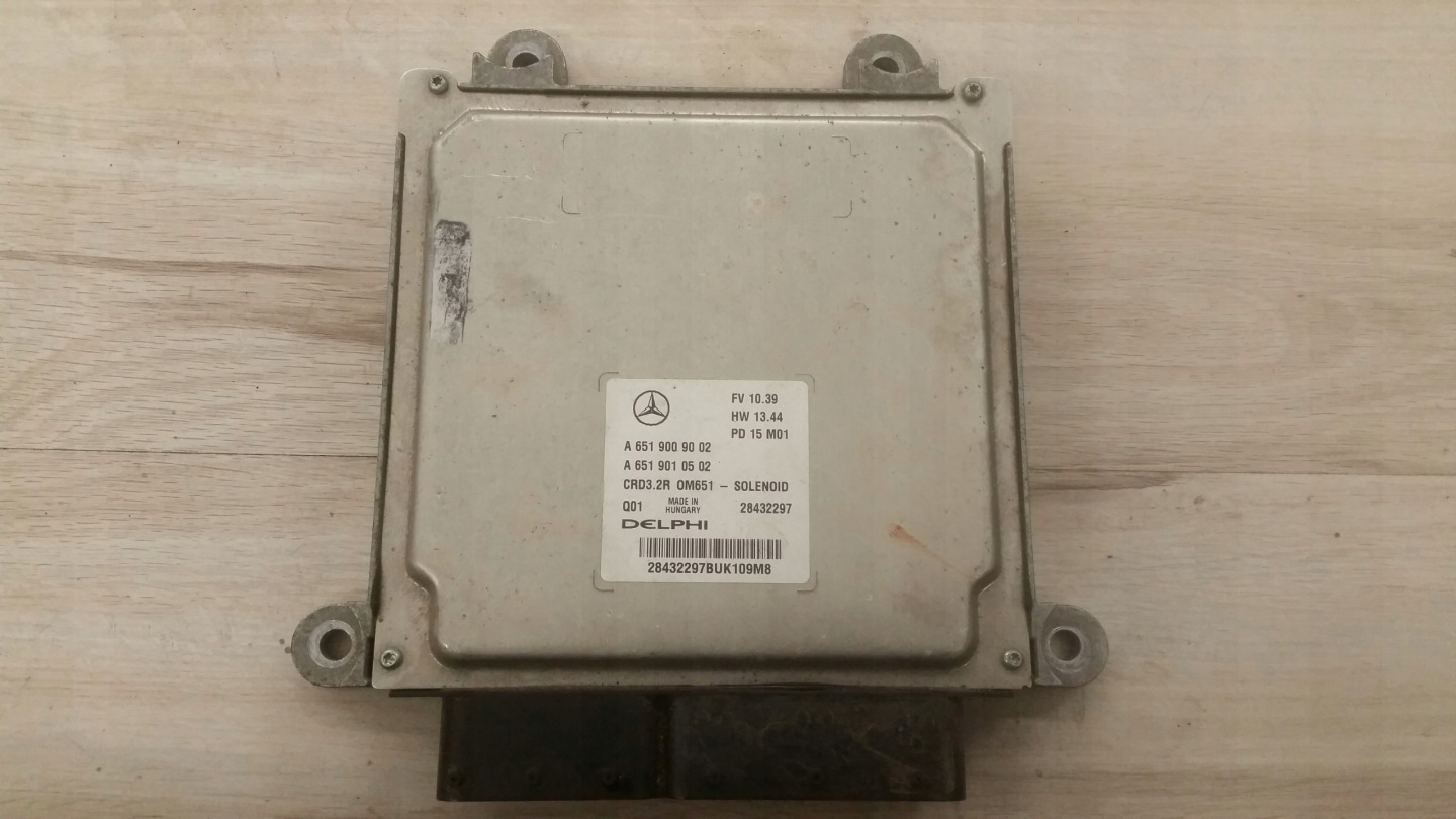 modulo computer Motore 6519009002 MERCEDES W212 2.2CDI HYBRID