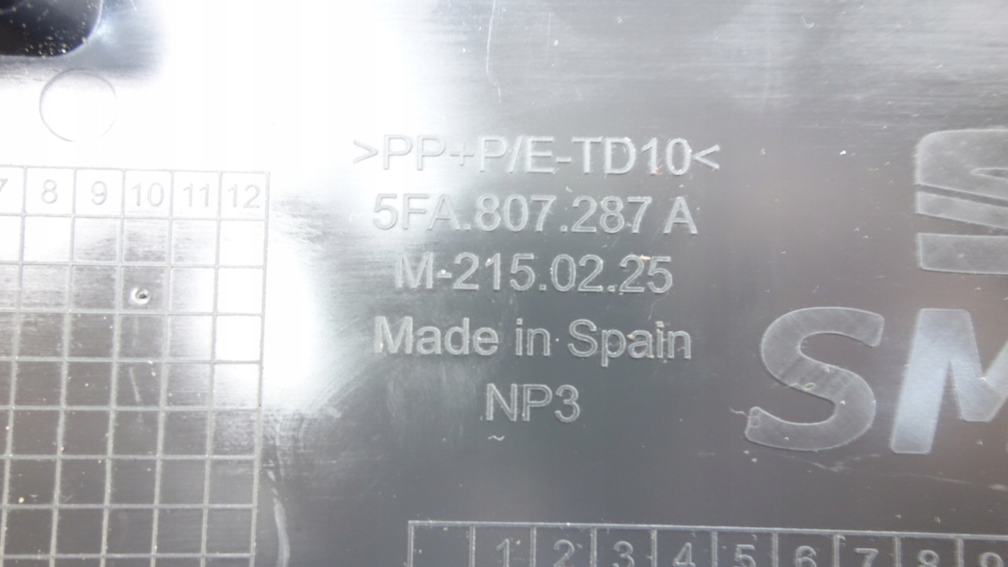 SEAT LEON CUPRA PODSTAWKA frame signs 2020- 5FA807287A