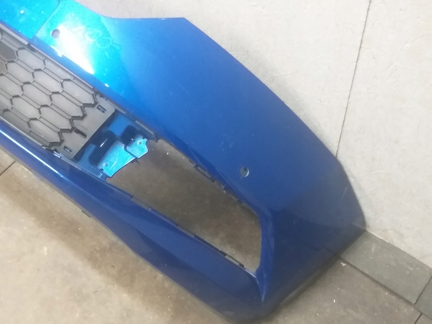 bumper front SKODA FABIA III 3 LIFT 6V