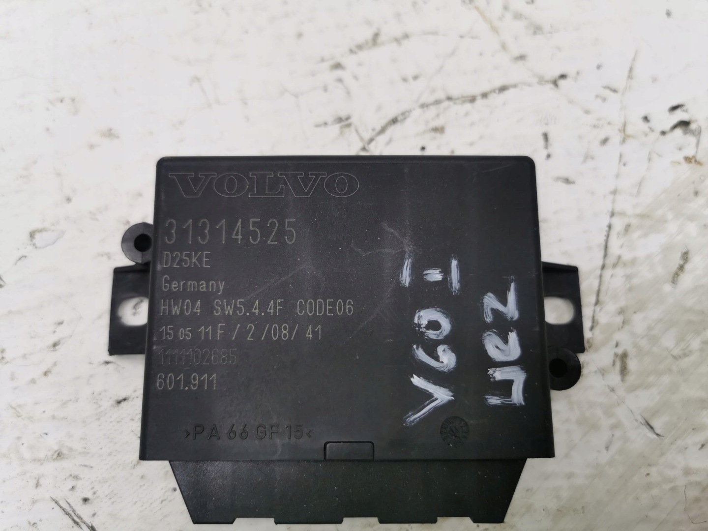 module control unit PDC VOLVO V60 and 31314525 10-18