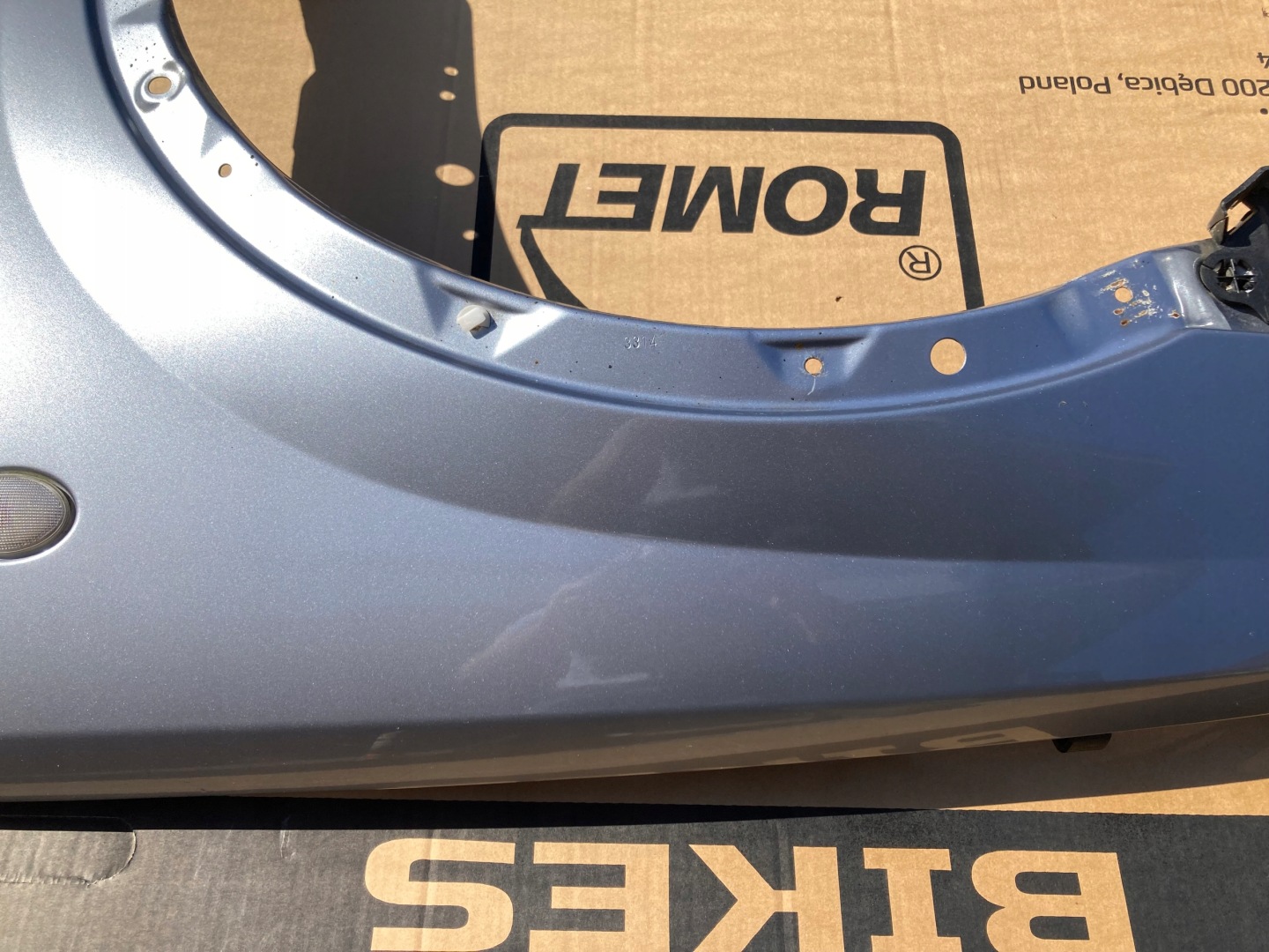 fender left front Opel Corsa C Combo C Z163